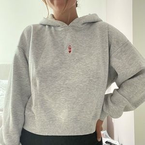 Cropped Queen of Hearts Hoodie ❣️